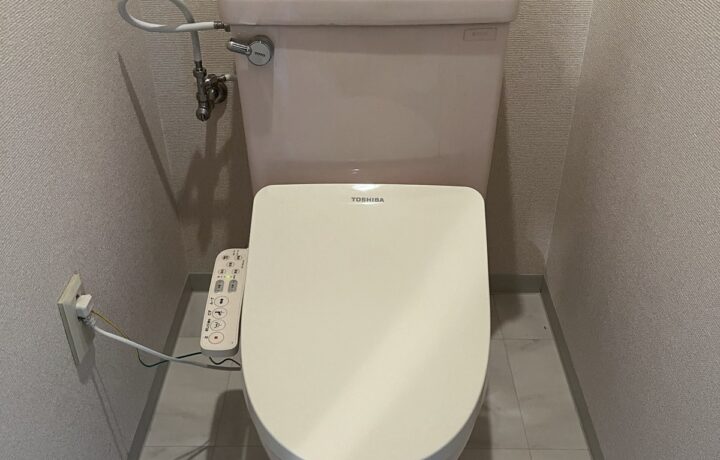天下茶屋・温水洗浄便座の設置後