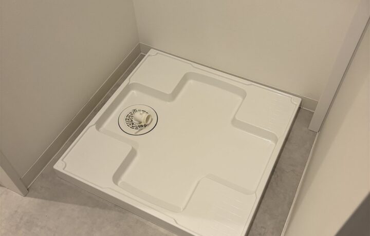 施工後：洗濯機パン