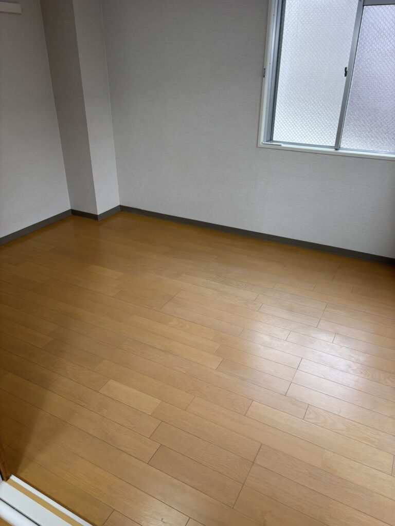 大阪市東住吉区 清掃後の居室